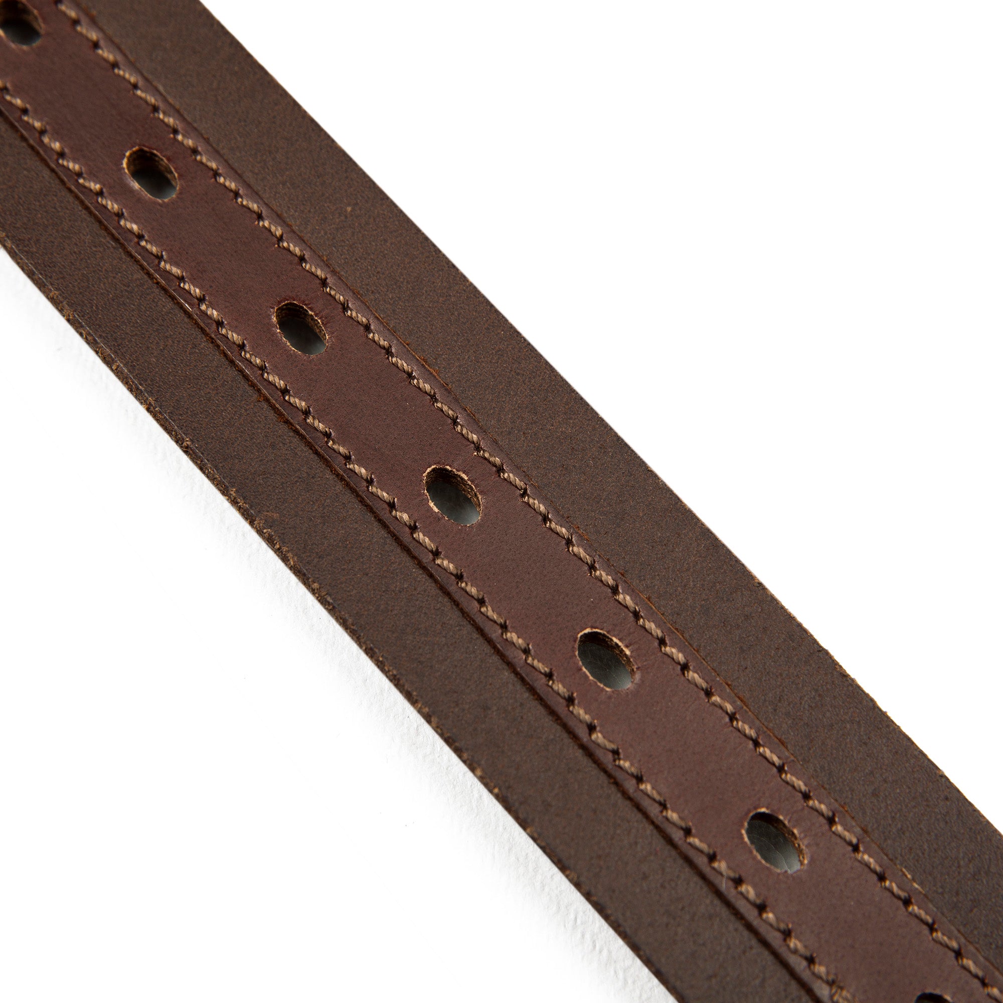 Men's Reinforced Tab Leather Belt - Image 5