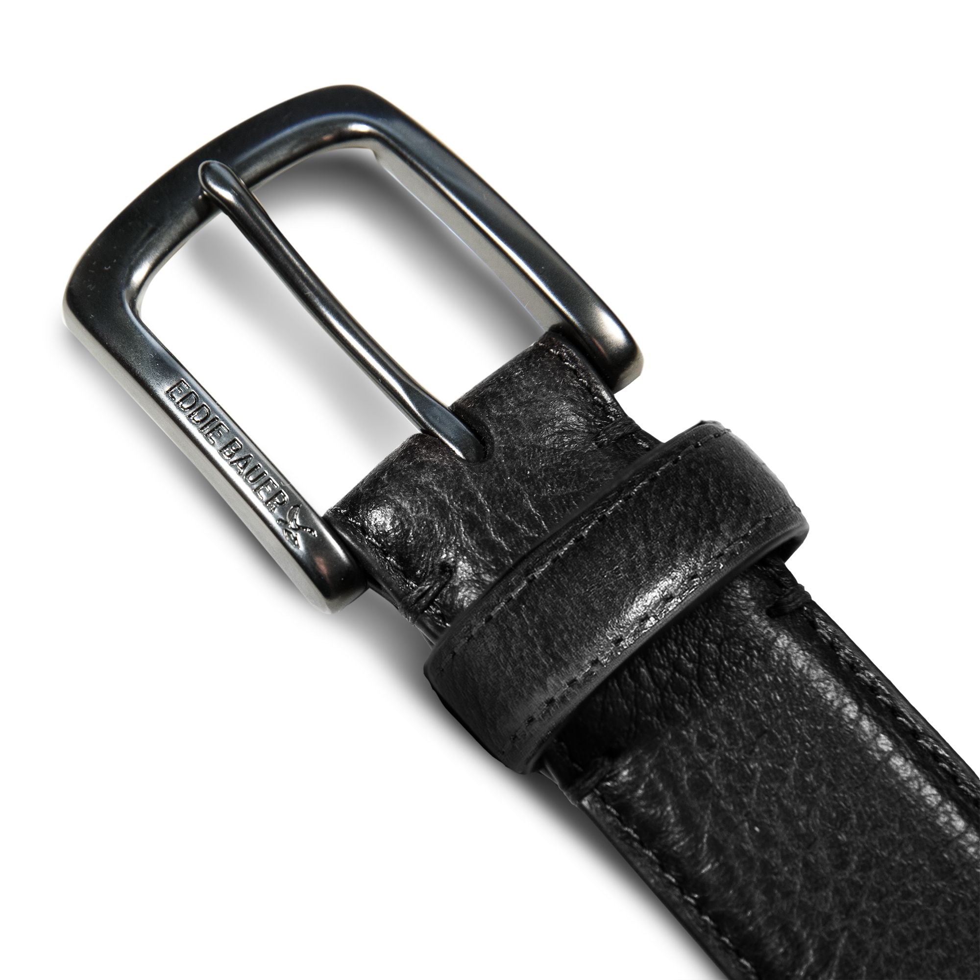 Men's Classic Feather Edge Leather Belt - Image 3