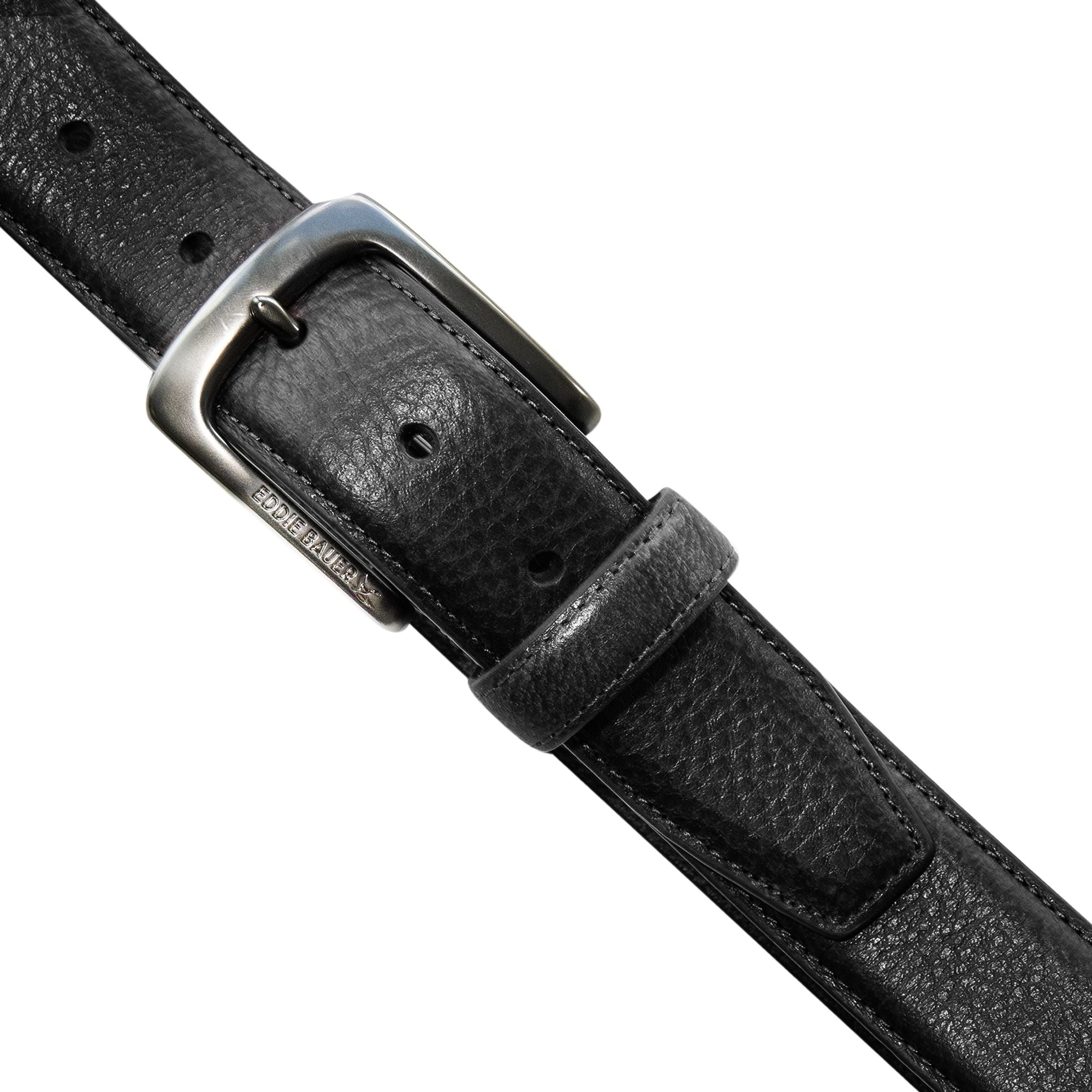 Men's Classic Feather Edge Leather Belt - Image 5