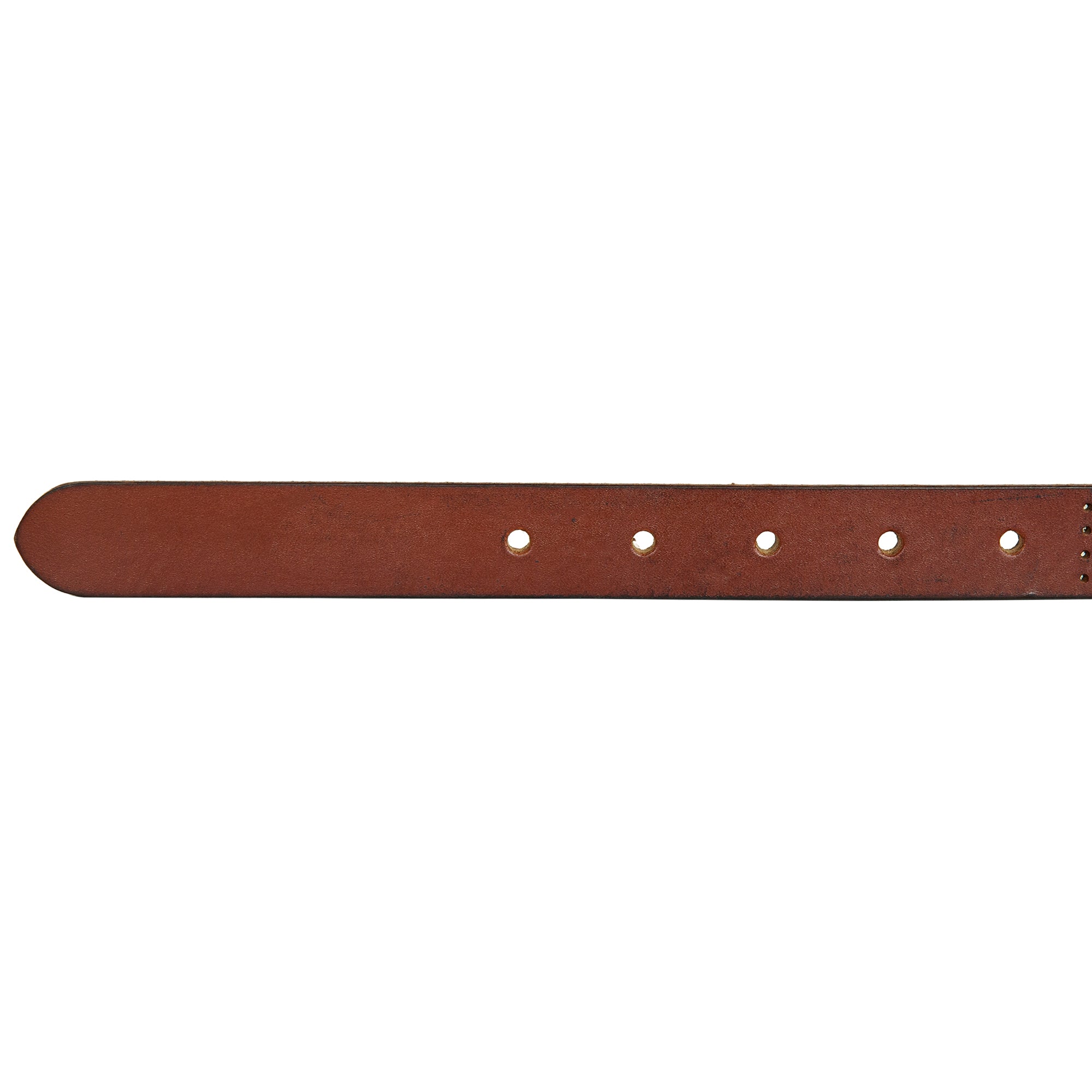 Women's Perforated Pattern Leather Belt - Image 12