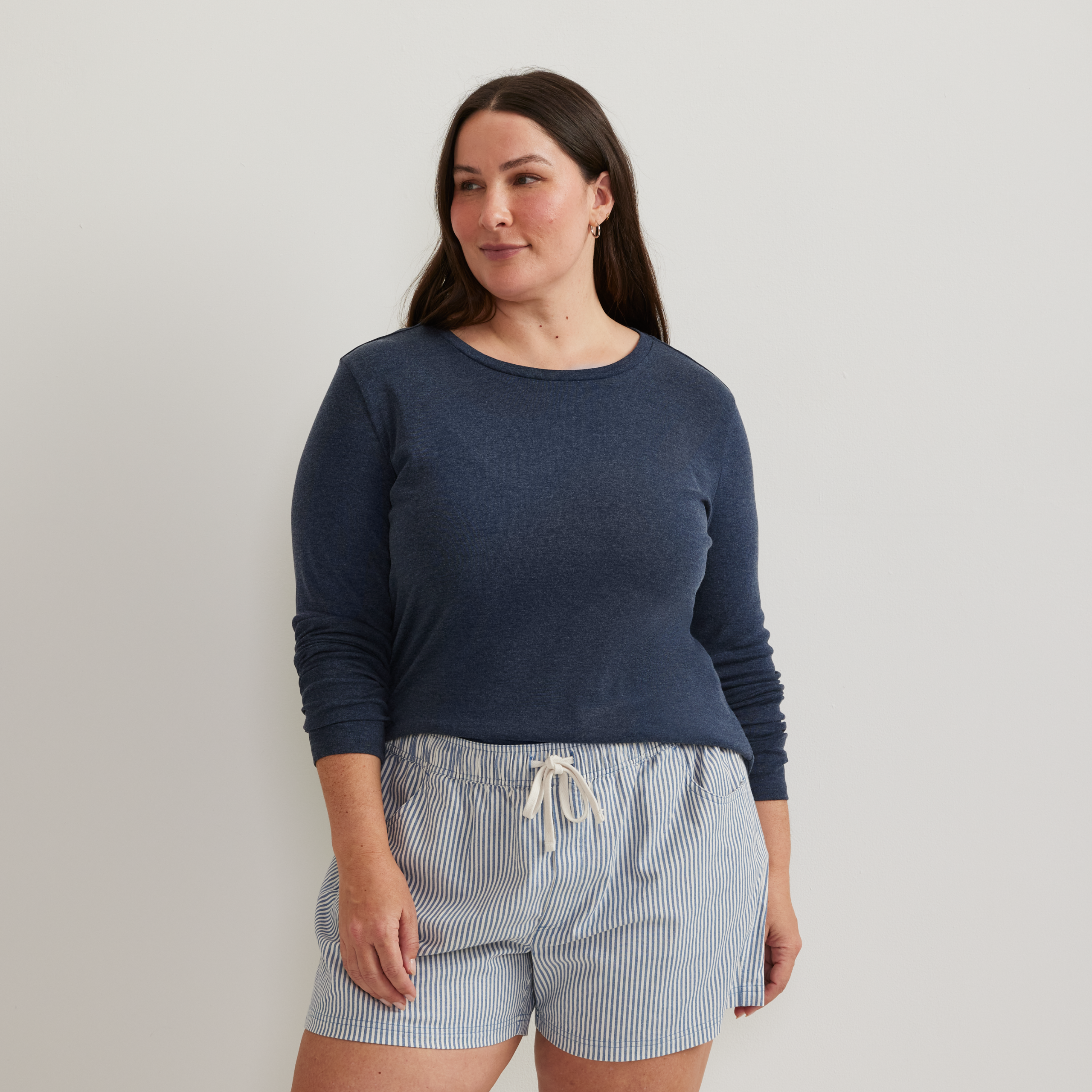 Women's Everyday Long-Sleeve Crewneck T-Shirt - Image 7