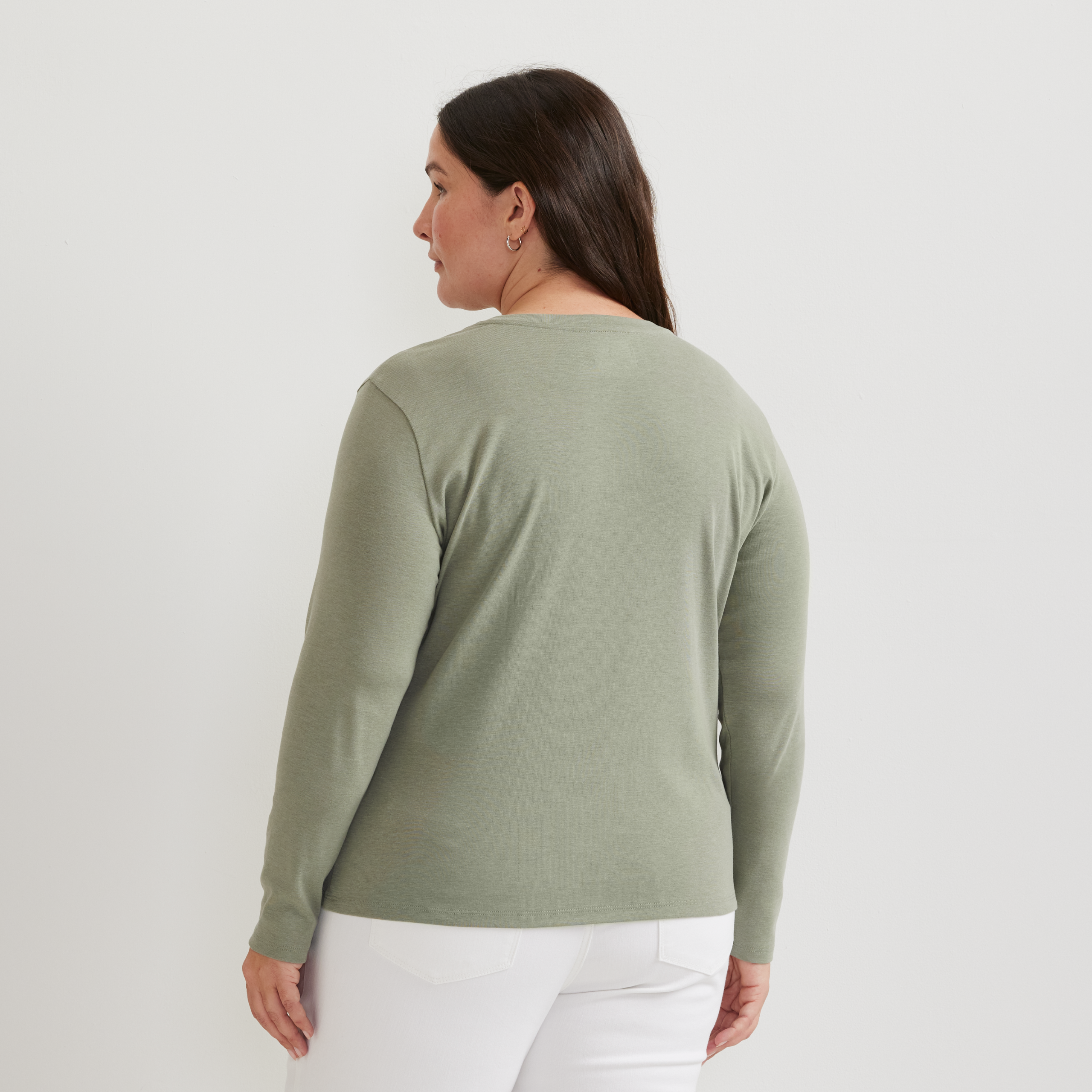 Women's Everyday Long-Sleeve Crewneck T-Shirt - Image 26
