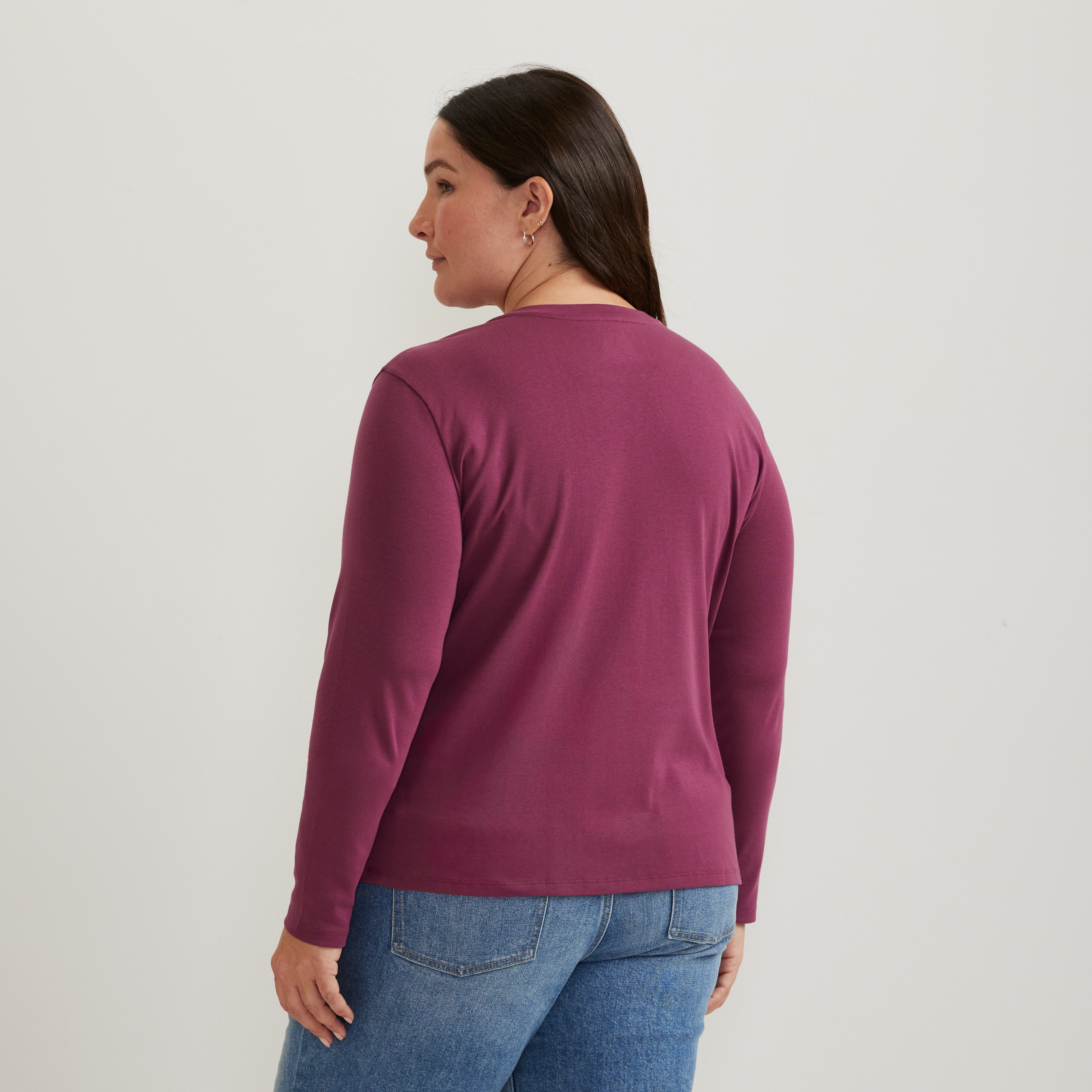 Women's Everyday Long-Sleeve Crewneck T-Shirt - Image 30
