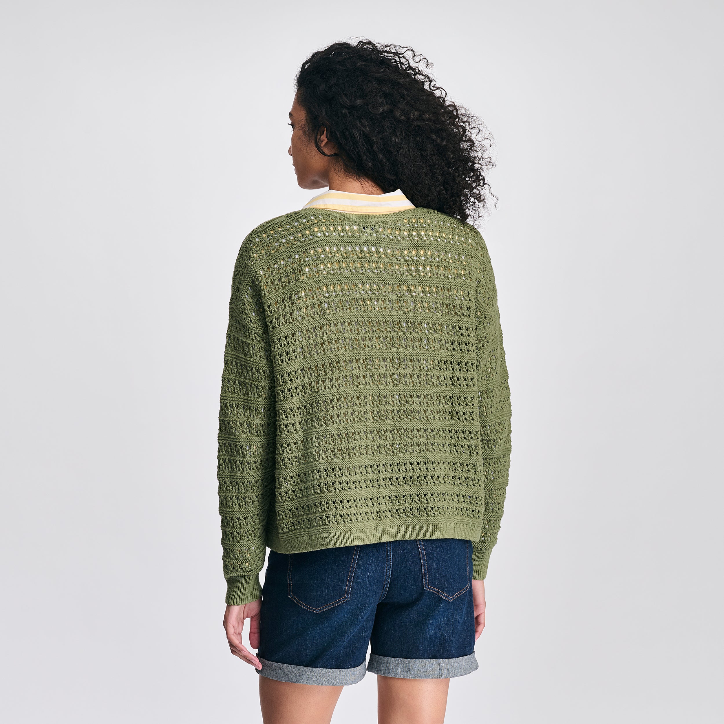 Women's Open Stitch Cardigan - Image 5