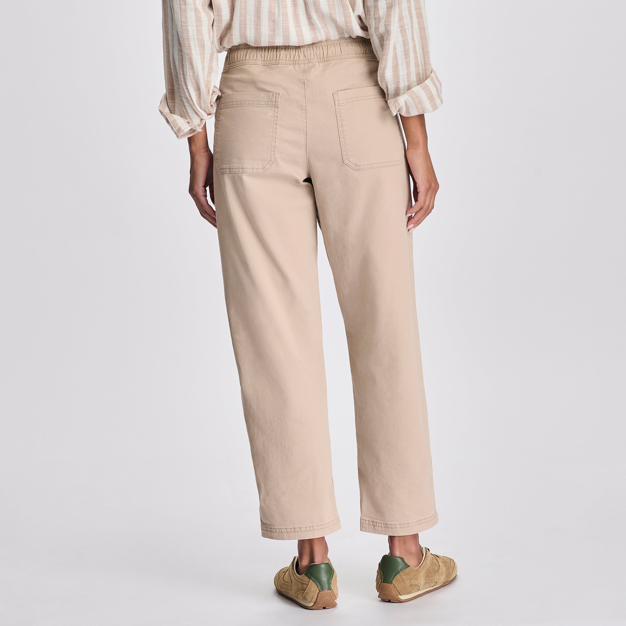 Women's Softened Legend Wash Tie Front Pants - Image 4
