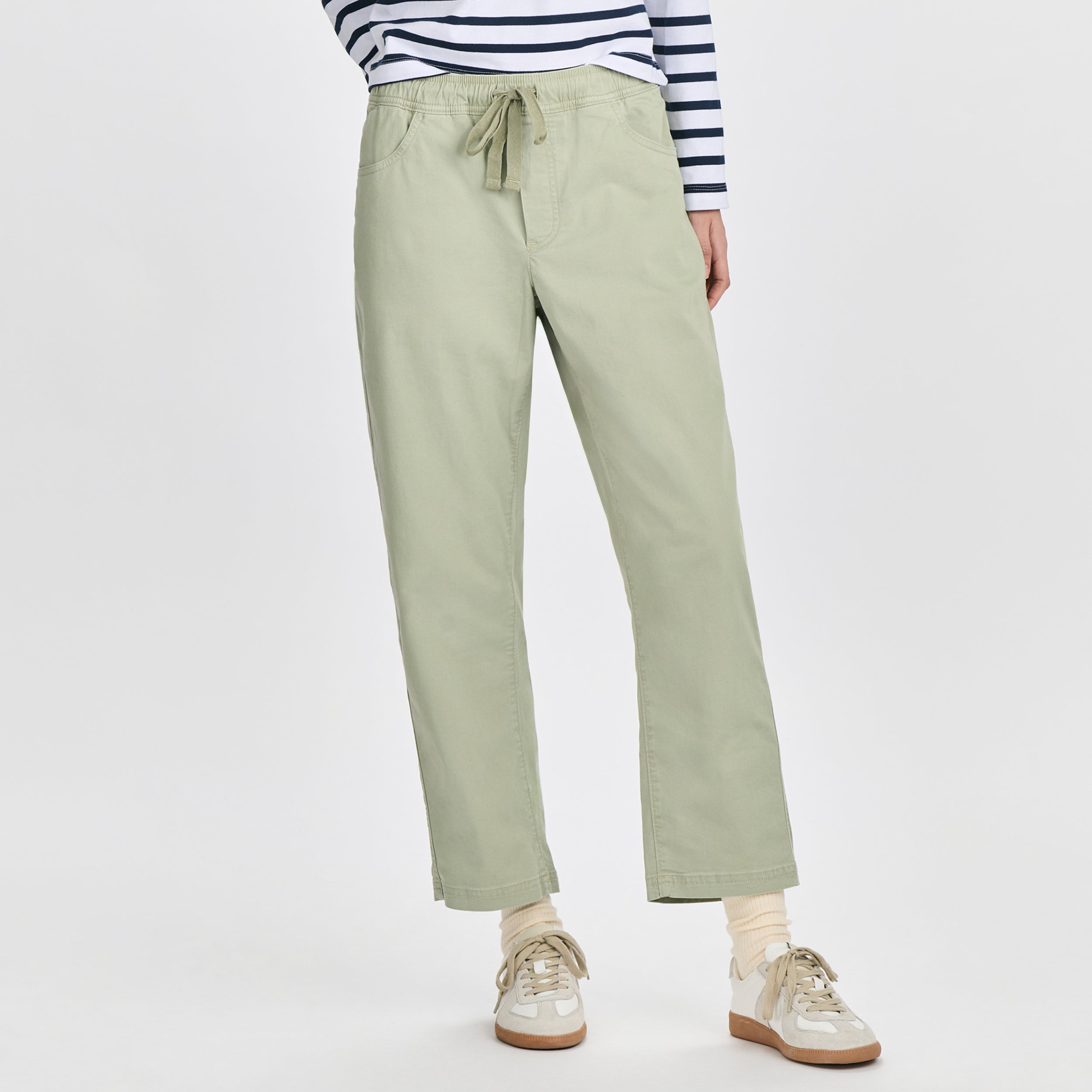 Women's Softened Legend Wash Tie Front Pants - Image 8