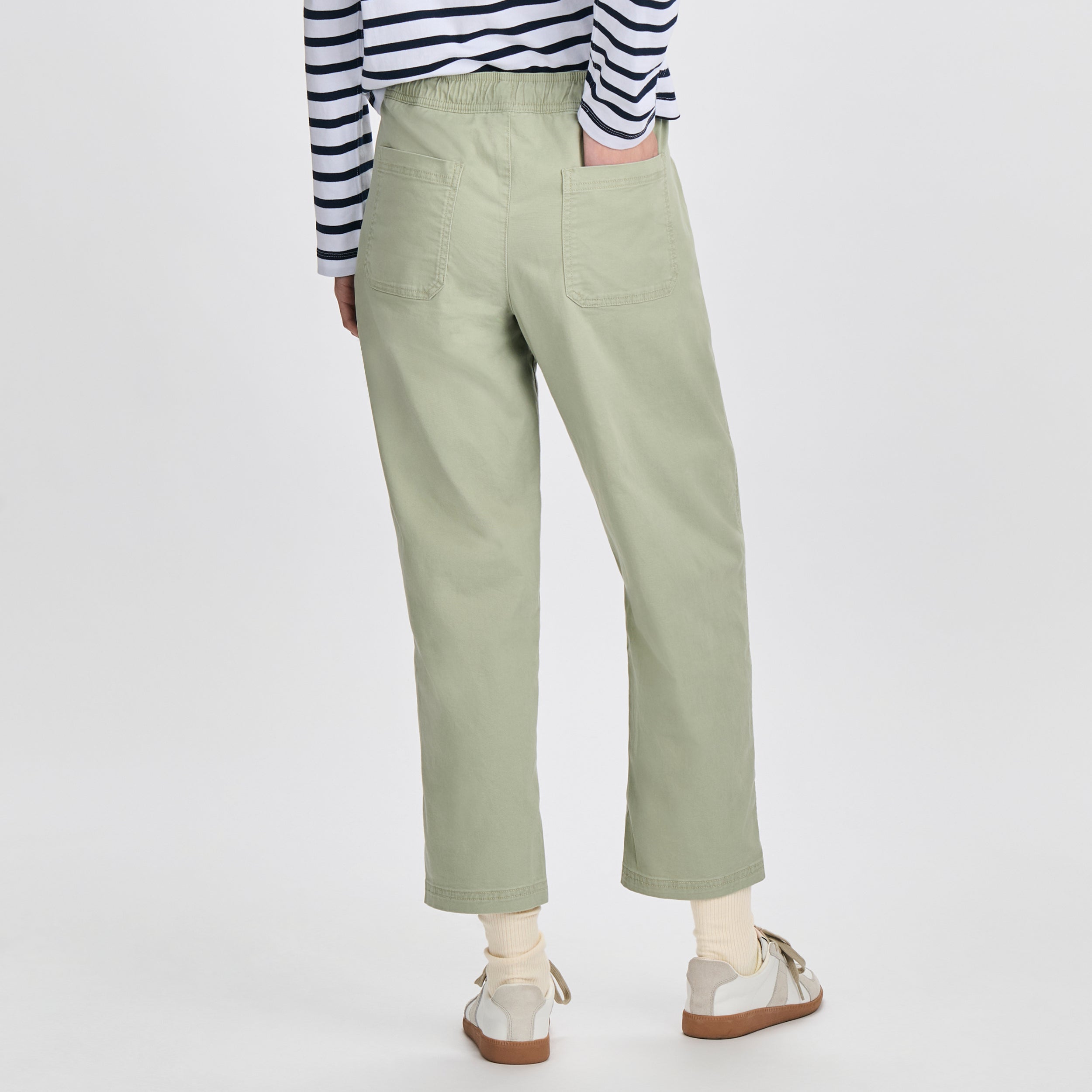 Women's Softened Legend Wash Tie Front Pants - Image 9