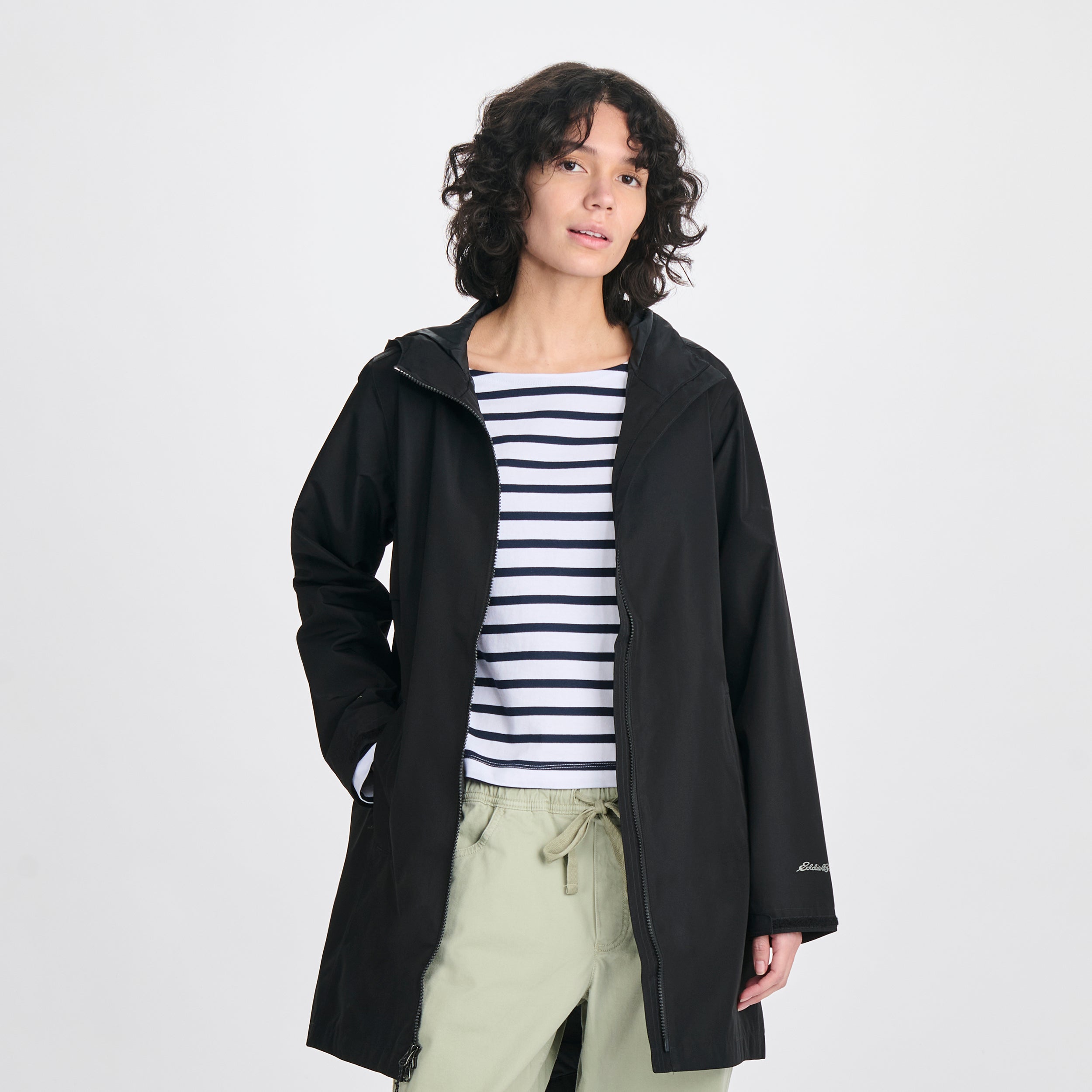 Women's Rainy Pass Water-Repellent Trench Coat - Image 4