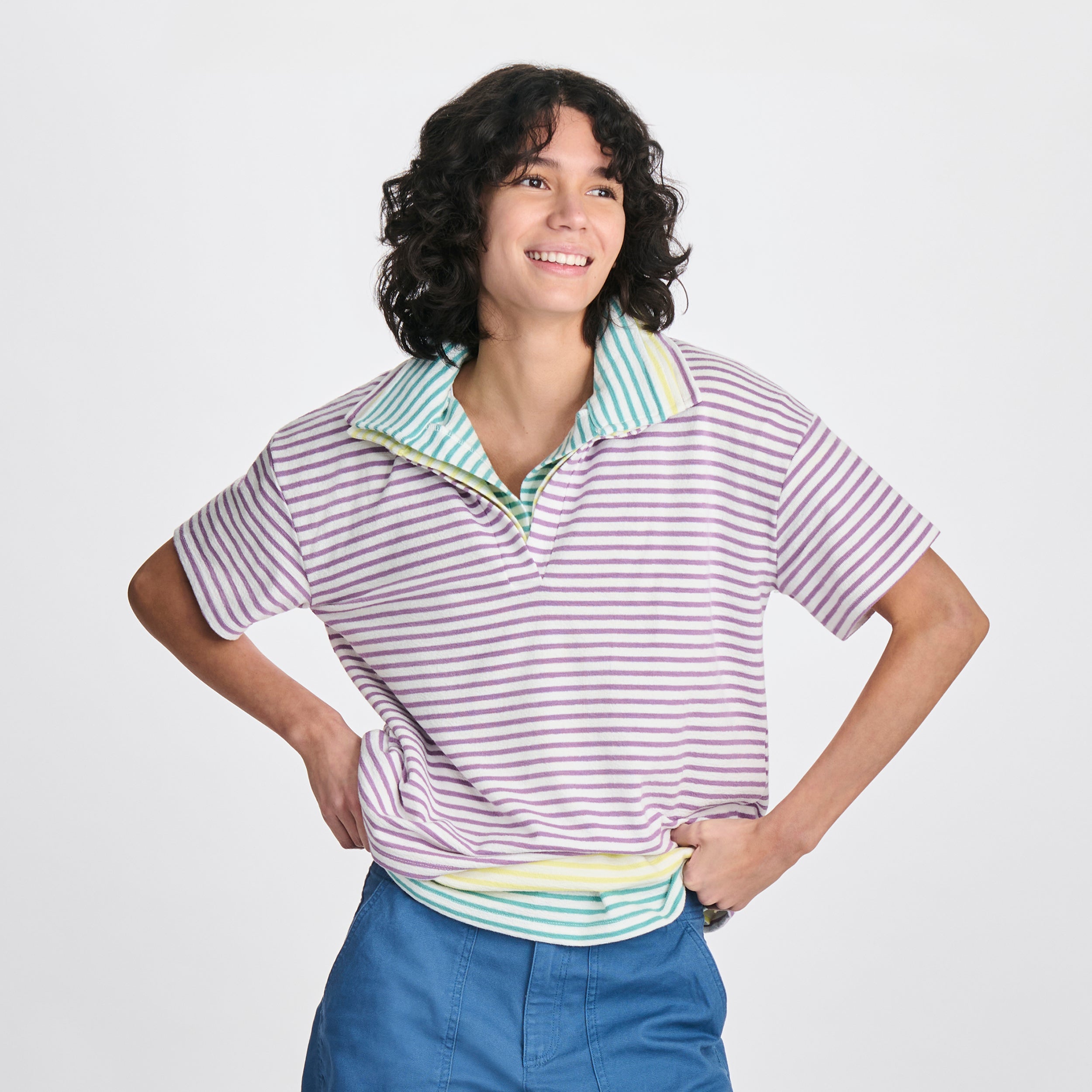 Women's Northport Textured Short Sleeve T-Shirt - Image 4